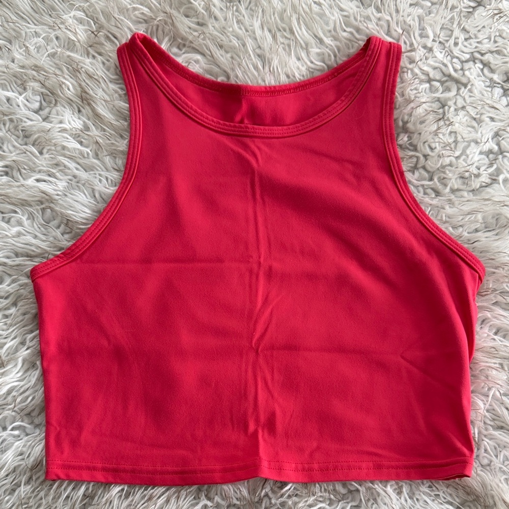 FLEO Women’s Red Cropped Tank Top S